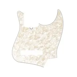 FENDER JAZZ BASS 10-HOLE 4-PLY WHITE PEARLOID PICKGUARD