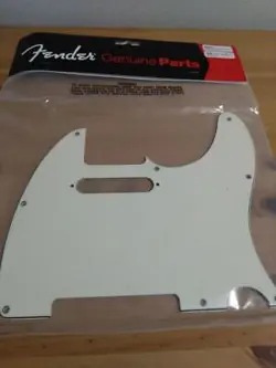 FENDER TELECASTER PICKGUARD PARCHMENT