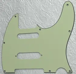 NEW GREAT-FOR FENDER TELECASTER NASHVILLE TELE GUITAR PICKGUARD VINTAGE GREEN