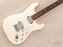 2021 FENDER MODERN STRATOCASTER HH OLYMPIC PEARL NEAR-MINT, JAPAN MIJ