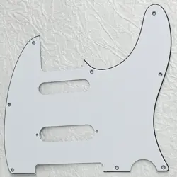 NEW GREAT-FOR FENDER TELECASTER NASHVILLE TELE STYLE GUITAR PICKGUARD WHITE