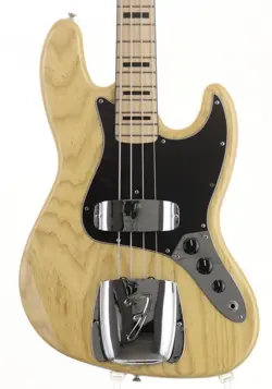 FENDER AMERICAN VINTAGE 75 JAZZ BASS NATURAL BASS GUITAR
