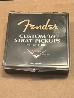 NOS 1999 FENDER CUSTOM SHOP '69 PICKUPS ABIGAIL YBARRA