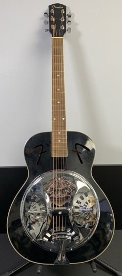 FENDER RESONATOR ACOUSTIC GUITAR FR-50 - BLACK