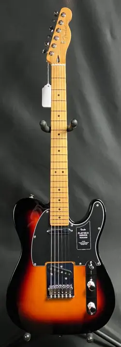 FENDER PLAYER II TELECASTER ELECTRIC GUITAR 3-TONE SUNBURST FINISH