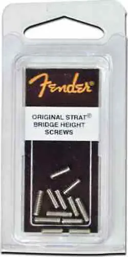 FENDER VINTAGE STRAT-TELE SADDLE HEIGHT ADJUSTMENT SCREWS (12)