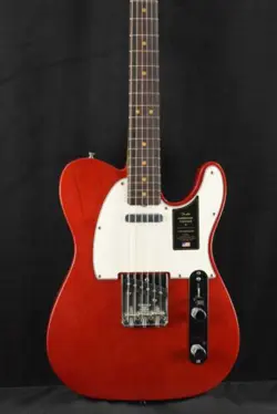 FENDER AMERICAN VINTAGE II 1963 TELECASTER CRIMSON RED TRANSPARENT ROSEWOOD