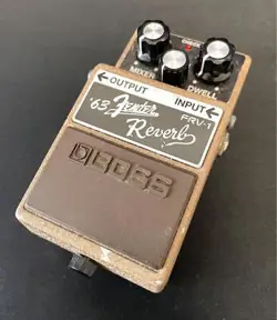 BOSS FRV-1 63 FENDER REVERB GUITAR EFFECTOR