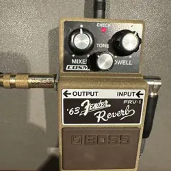 BOSS '63 FENDER REVERB FRV-1 GUITAR EFFECTOR