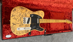 FENDER SQUIER CLASSIC VIBE '50S TELECASTER ELECTRIC GUITAR AUTOGRAPHED SIGNED