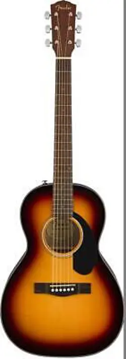 FENDER CP-60S PARLOR ACOUSTIC GUITAR  WITH 2-YEAR WARRANTY  3-COLOR SUNBURST
