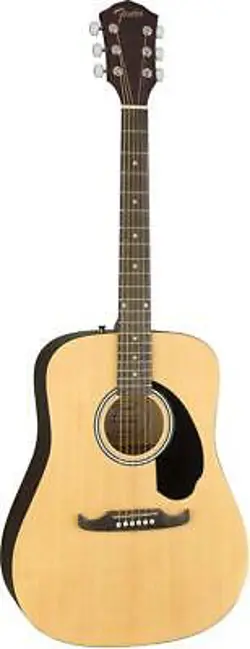 FENDER ACOUSTIC GUITAR WITH GUITAR BAG  WITH 2-YEAR WARRANTY  FA-125 DREADNOUGHT