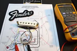 FENDER STRATOCASTER NECK GUITAR PICKUP 2024 PLAYER