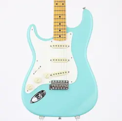 FENDER USA AMERICAN VINTAGE II 1957 STRATOCASTER LEFT-HAND SEA FOAM GREEN USED