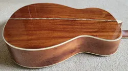 FENDER PO-220E ORCHESTRA ACOUSTIC ELECTRIC GUITAR, 3-COLOR VINTAGE SUNBURST, HSC