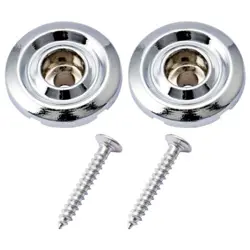 2PCS CHROME ROUND