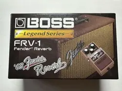 BOSS FRV-1 '63 FENDER REVERB PEDAL USED ONCE