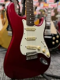 FENDER JAPAN USED SPECIAL PRICE ST62-DMC -OCR OLD CANDY APPLE RED - MADE IN 2006