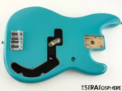 FENDER PLAYER II PRECISION BASS BODY & HARDWARE P GUITAR PARTS MIAMI BLUE