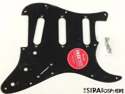 FENDER SQUIER SONIC SERIES STRAT PICKGUARD, STRATOCASTER BLACK