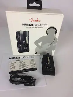 OPEN BOX FENDER MUSTANG MICRO GUITAR HEADPHONE AMPLIFIER