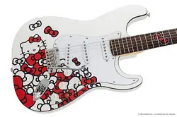 FENDER STRATOCASTER HELLO KITTY 50TH ANNIVERSARY MODEL MADE IN JAPAN LIMITED NEW