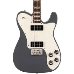 FENDER CHRIS SHIFLETT CLEAVER TELECASTER DELUXE GUITAR CHARCOAL FROST METALLIC