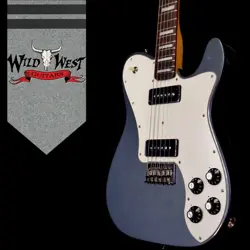 FENDER CHRIS SHIFLETT CLEAVER TELECASTER DELUXE DUAL P90 CHARCOAL FROST METALLIC