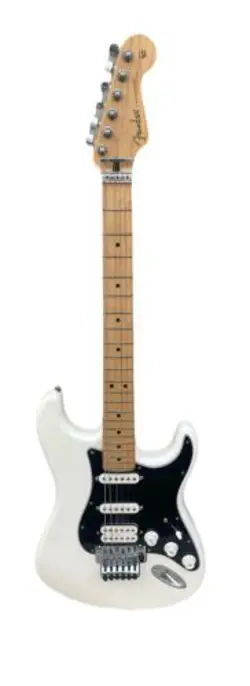 FENDER PLAYER STRATOCASTER HSS - POLAR WHITE WITH MAPLE FINGERBOARD