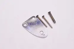 1973 VINTAGE FENDER STRATOCASTER TELECASTER DELUXE NECKPLATE CHROME USA 1970S