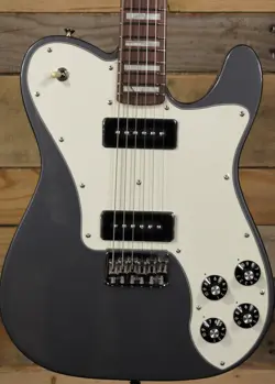 FENDER CHRIS SHIFLETT CLEAVER TELECASTER DELUXE CHARCOAL FROST METALLIC W/ CASE
