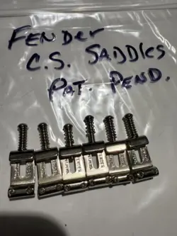 FENDER PAT PEND SADDLES