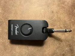 FENDER MUSTANG MICRO GUITAR MODELING RECHARGEABLE HEADPHONE AMP- BLACK