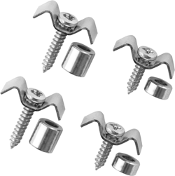 METAL VINTAGE STRING GUIDES STRING TREES RETAINERS FOR FENDER STRAT TELE STYLE E