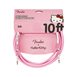 NEW FENDER X HELLO KITTY INSTRUMENT CABLE - 10' - PINK