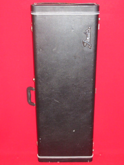 FENDER BLACK TOLEX STRATOCASTER OR TELECASTER HARDSHELL CASE