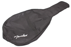 FENDER ELECTRIC GUITAR BLACK NYLON STORAGE / GIG BAG W/ SHOULDER STRAP & HANDLE