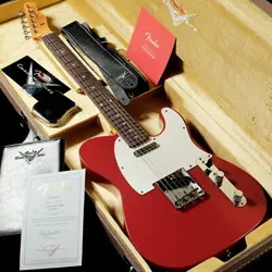 FENDER CUSTOM SHOP 1959 TELECASTER JOURNEYMAN RELIC AGED DAKOTA RED S/N CZ579571