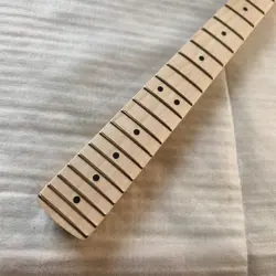 22 FRET STRAT ELECTRIC GUITAR NECK MAPLE INLAY FOR FENDER REPLACE MATTE