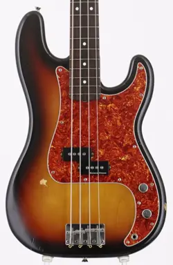 FENDER JAPAN 1987-88 PB62-55 3-TONE SUNBURST ELECTRIC BASS GUITAR