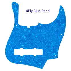 PARTS FOR US FENDER 2024 JAZZ BASS ULTRA 5 STRINGS GUITAR PICKGUARD, BLUE PEARL
