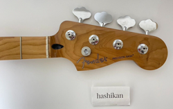 2021 FENDER MEXICO PRECISION BASS NECK ROASTED MAPLE