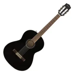 CLASSICAL ACOUSTIC GUITAR FENDER CN-60S NYLON WALNUT FINGERBOARD BLACK