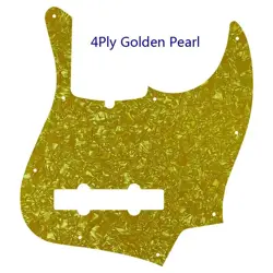 PARTS FOR US FENDER 2024 JAZZ BASS ULTRA 5 STRINGS GUITAR PICKGUARD,GOLDEN PEARL