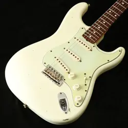 USED FENDER CUSTOM SHOP / 1960 STRATOCASTER RELIC OLYMPIC WHITE 2007 R35126