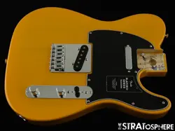 FENDER PLAYER II TELECASTER TELE LOADED BODY CHAMBERED ASH BUTTERSCOTCH BLONDE