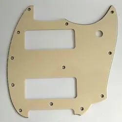 GUITAR PICKGUARD 12-HOLES FOR FENDER OFFSET MUSTANG P90 STYLE GUITAR PARTS