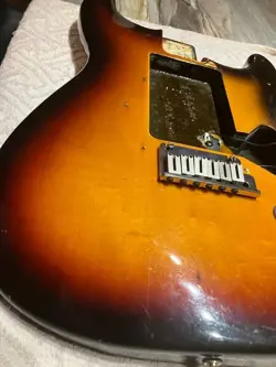 1992 VINTAGE FENDER STRATOCASTER BODY SUNBURST ORIGINAL USA SEMI LOADED
