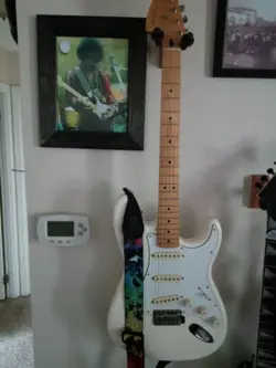 FENDER STRATOCASTER JIMI HENDRIX OLYMPIC WHITE SPECIAL