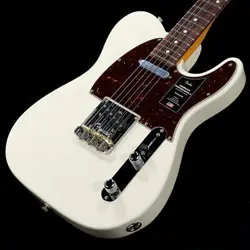 FENDER AMERICAN PROFESSIONAL II TELECASTER ROSEWOOD OLYMPIC WHITE WEIGHT: 3.54KG